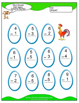 İşlemler yaprak test